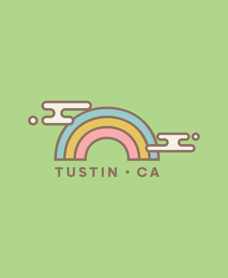 Tustin, CA rainbow